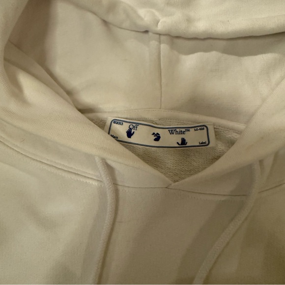 Off-White White Degrade Arrows Hoodie - Picture 5 of 13